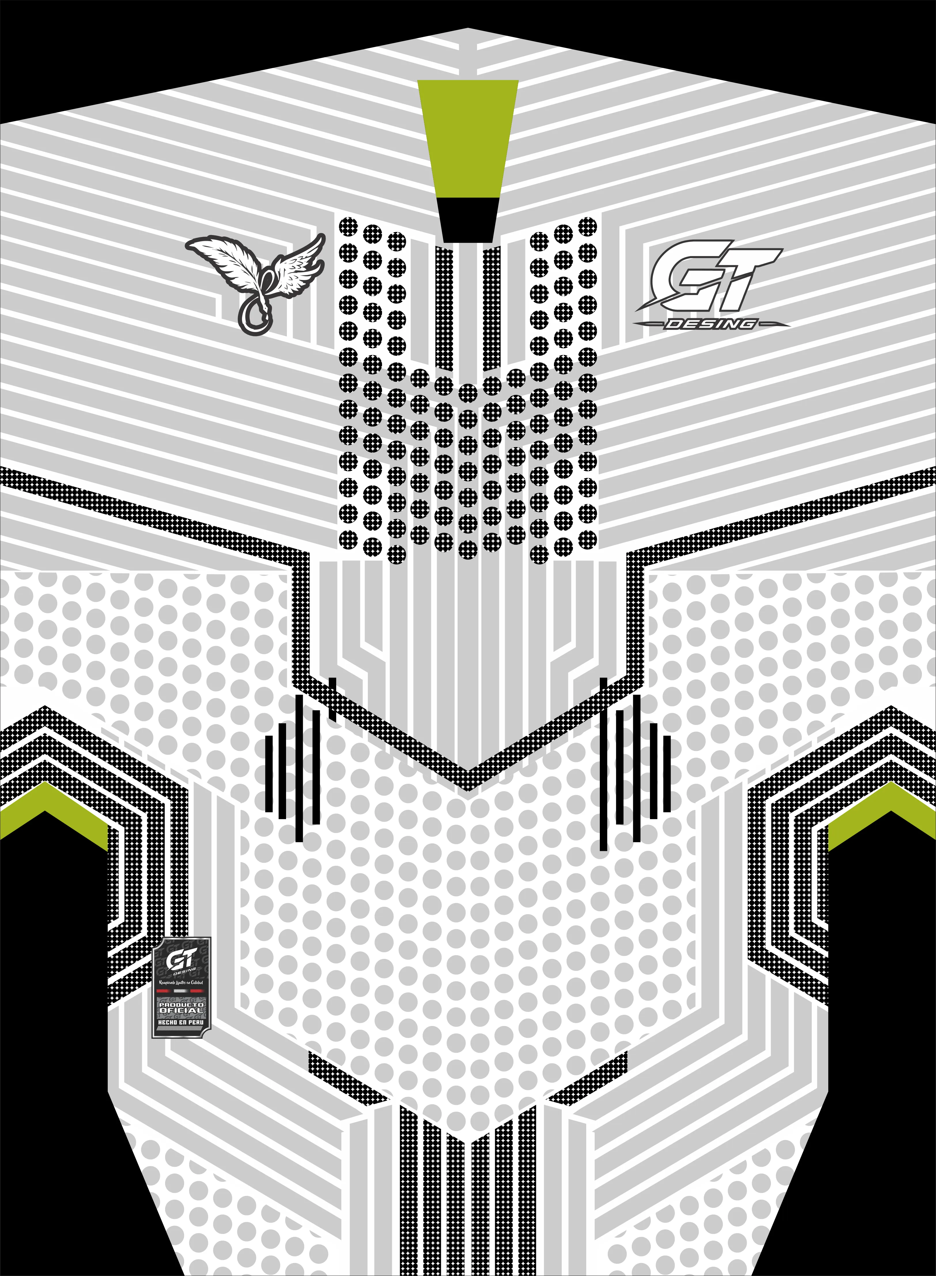 diseño geometrico verde